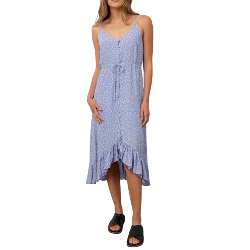 RAILS Frida Daisy-Print High-Low Dress
